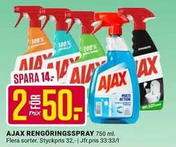 Ajax - RENGÖRINGSSPRAY