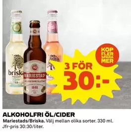 mariestads - ÖL/CIDER