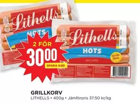 Lithells - GRILLKORV