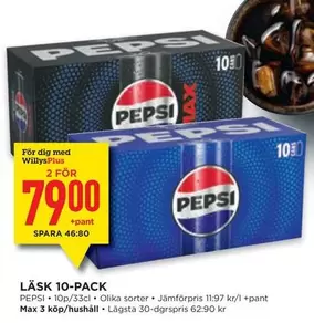 Pepsi - LÄSK 10-PACK