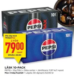 Pepsi - LÄSK 10-PACK