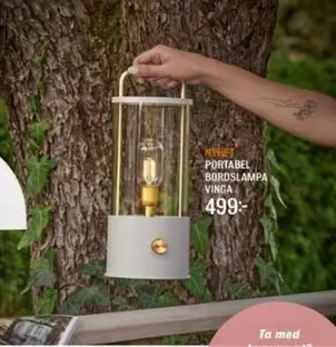 PORTABEL BORDSLAMPA