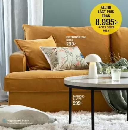 3-SITS SOFFA MILA