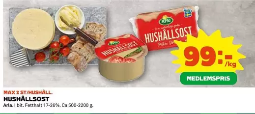 Arla - HUSHÅLLSOST