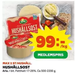 Arla - HUSHÅLLSOST