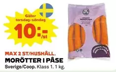 MORÖTTER I PÅSE