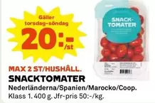Coop - SNACKTOMATER