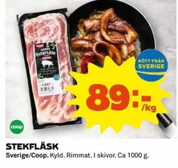 Coop - STEKFLÄSK