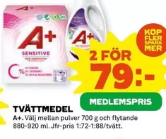Mer - TVÄTTMEDEL