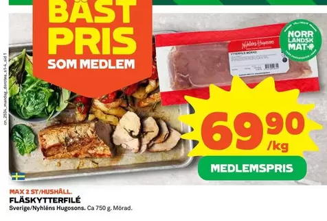 FLÄSKYTTERFILÉ