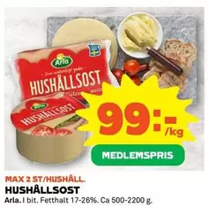 Arla - HUSHÅLLSOST