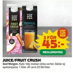 God Morgon - JUICE/FRUIT CRUSH