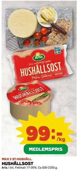 Arla - HUSHÄLLSOST