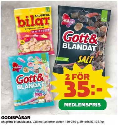 Malaco - GODISPÅSAR