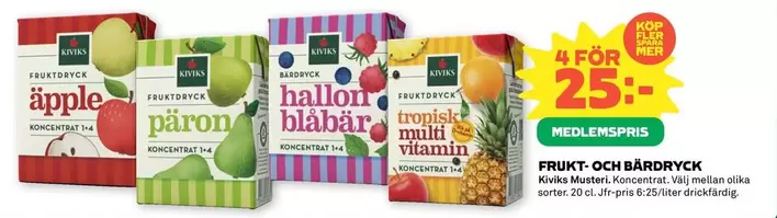 Kiviks - FRUKT- OCH BARDRYCK