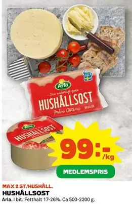 Arla - HUSHÅLLSOST