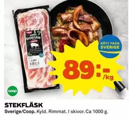 Coop - STEKFLÄSK