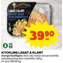 Guldfågeln - KYCKLING LAGAT & KLART