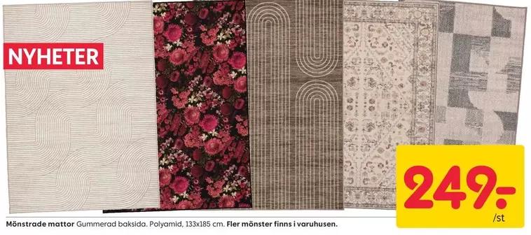 Mönstrade mattor