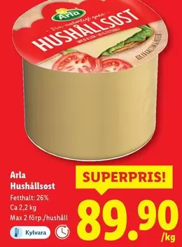 Arla - Hushållsost
