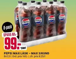 Pepsi - MAX LÄSK
