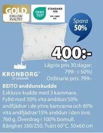 BEITO anddunskudde