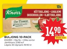 Knorr - BULJONG 10-PACK
