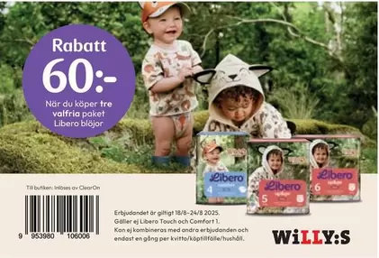 Libero -  blöjor