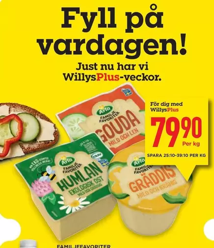 Arla - GOUDA, HUMLAN, GRADDIS