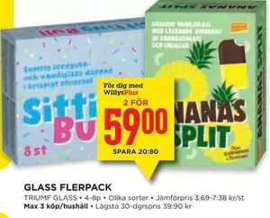 Triumf glass - GLASS FLERPACK