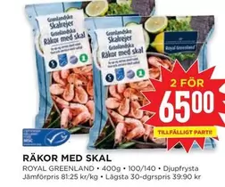 Royal Greenland - RÄKOR MED SKAL