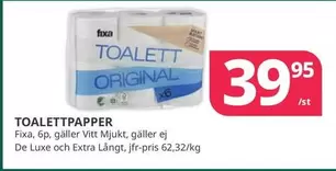 Fixa - TOALETTPAPPER