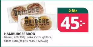Garant - HAMBURGERBRÖD
