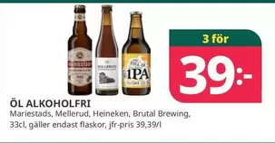 mariestads - ÖL ALKOHOLFRI
