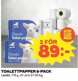 Lambi - TOALETTPAPPER