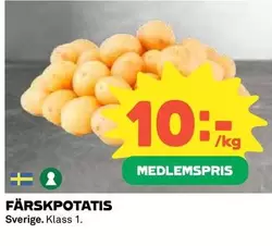 FÄRSKPOTATIS