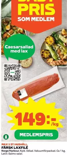 Coop - FÄRSK LAXFILE