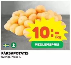 FÄRSKPOTATIS