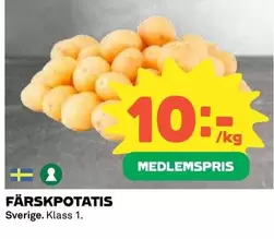 FÄRSKPOTATIS