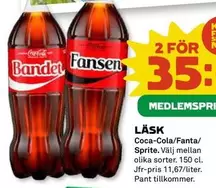 coca-cola - LÄSK