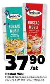 Frebaco - Rostad Müsli