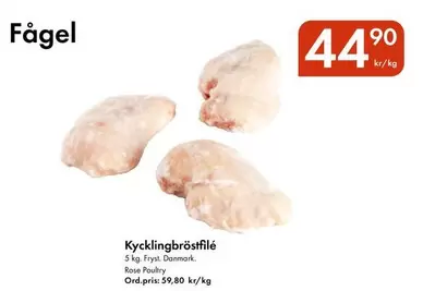 Rose - Kycklingbröstfilé