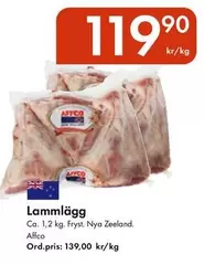 AFFCO - Lammlägg