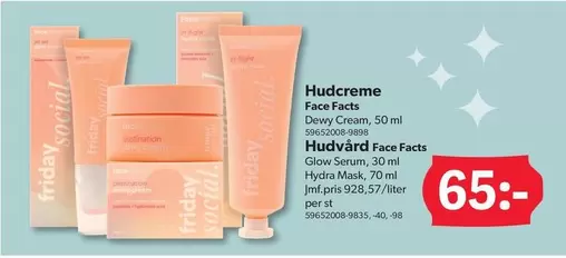 Hudcreme Face Facts
Hudvård Face Facts