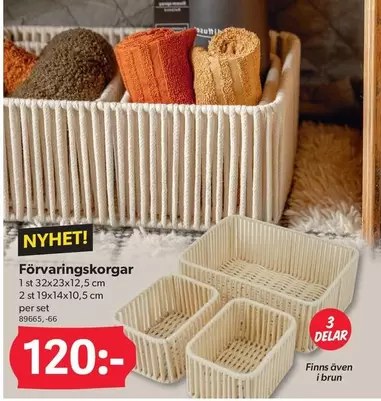 Förvaringskorgar