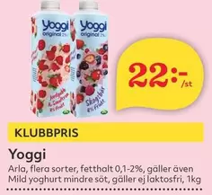 Arla - Yoggi