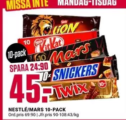 Mars - 10-PACK