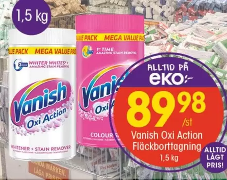 Vanish - Oxi Action Fläckborttagning