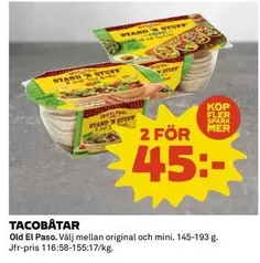Mer - TACOBÅTAR
