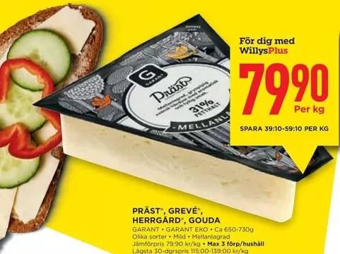 Garant - PRAST, GREVÉ, HERRGÅRD, GOUDA